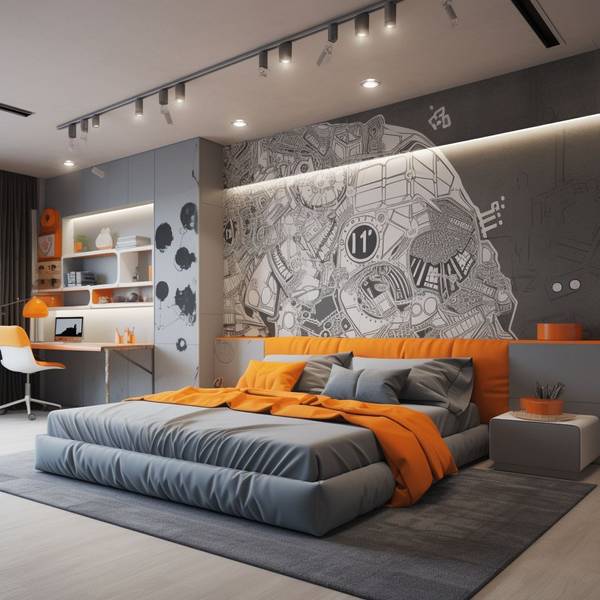 深灰色配什么颜色好看，深灰色配奶油白与爱马仕橙惊艳绝伦