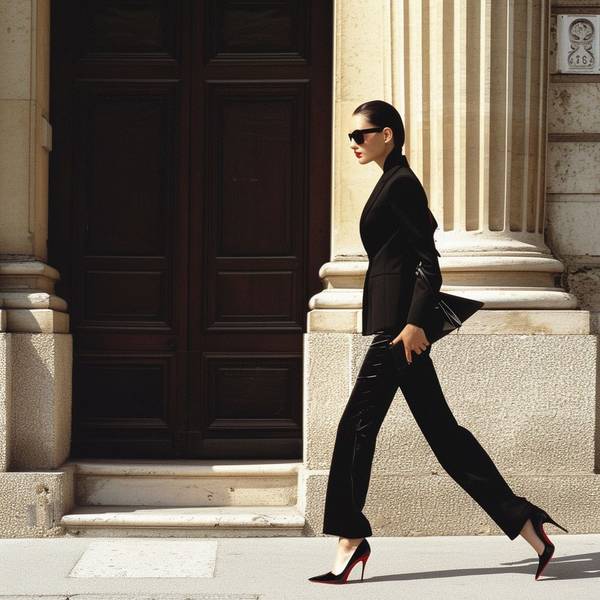 黑色西服外套怎么搭配,23款实用造型解锁黑西服的时尚密码