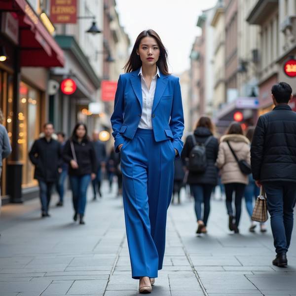 深蓝色搭配什么颜色好看,深蓝与这五种绝美配色的高级感搭配指南