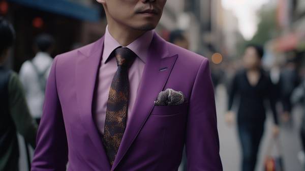 紫色衣服配什么颜色裤子，紫色衣物搭配各色裤装的经典配色指南