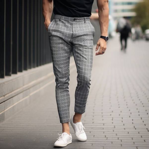 灰色裤子搭配什么鞋子，灰色裤子配鞋指南：从休闲到正式的6种风格选择