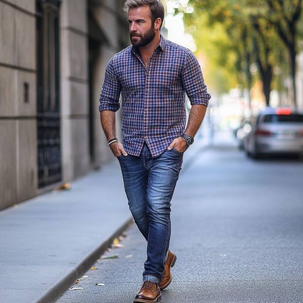 蓝色牛仔裤配什么鞋子，蓝色牛仔裤的百搭鞋款选择指南