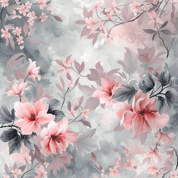 灰色和粉色搭配好看吗，浅灰拾蕊，粉黛新妆，色彩美学绘浪漫