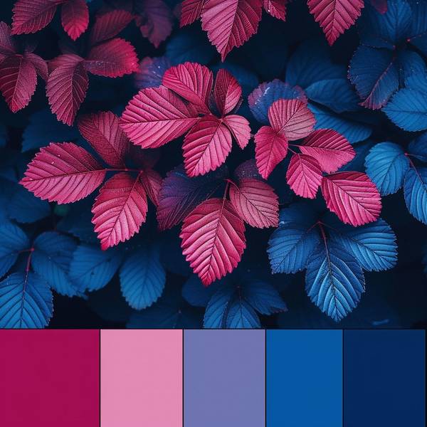 蓝紫色配什么颜色好看，蓝紫色与这三种配色方案的自然灵感指南