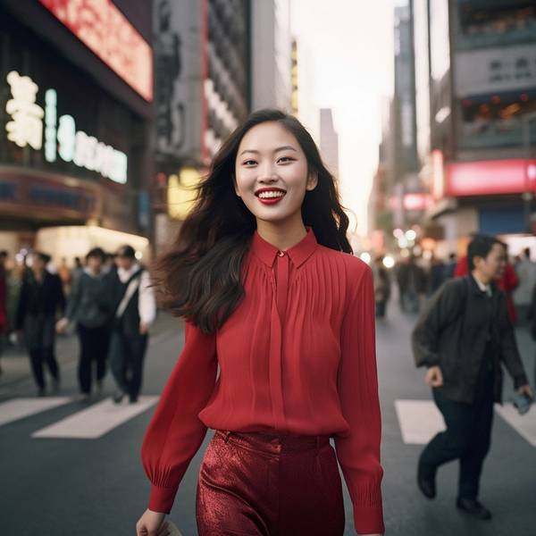 酒红色上衣配什么颜色裤子,酒红上衣搭配这三种显白神裤绝美