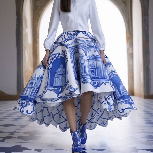 蓝色裙子配什么颜色鞋子，蓝色裙子最全搭配指南：这些鞋色让你更优雅得体