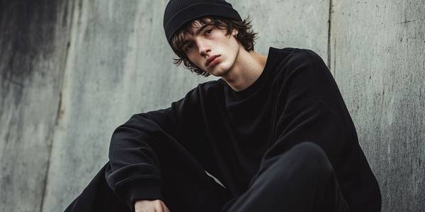 黑色卫衣配什么裤子，黑色卫衣搭配全指南，从休闲到高级的裤子选择方案