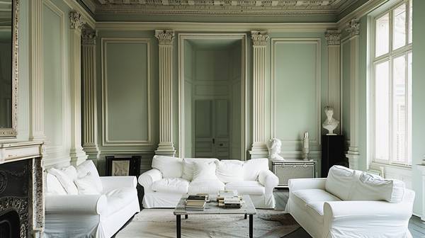 绿色和什么颜色搭配好看，春意新绿配象牙白的和谐之美