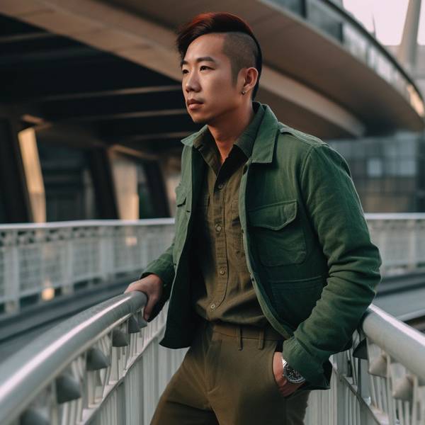 军绿色衬衫配什么裤子，8种搭配方案解锁军绿色衬衫时尚造型
