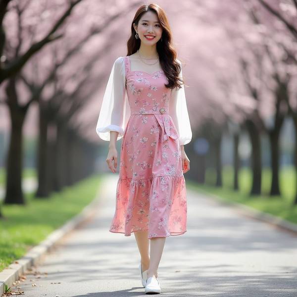 粉色和什么颜色搭配好看，柔情蜜粉与暖棕，浪漫温馨的色彩共舞