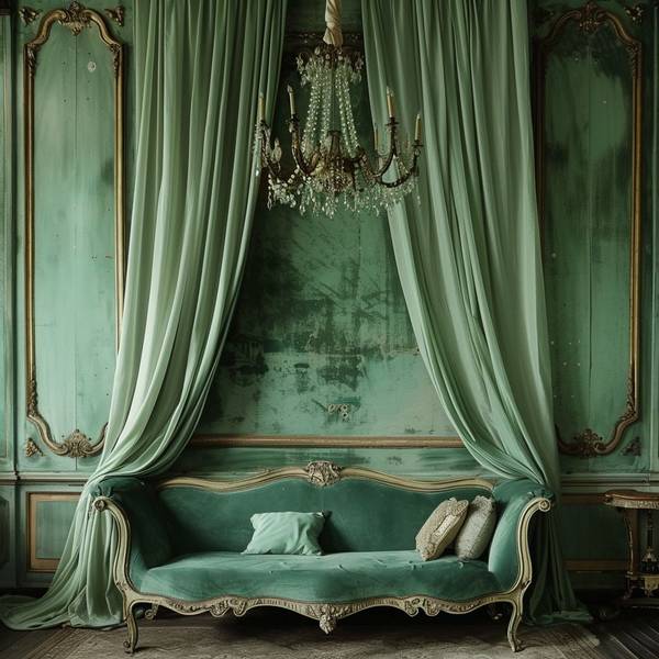 深绿色配什么颜色好看，青绿配金·深绿配色美学指南