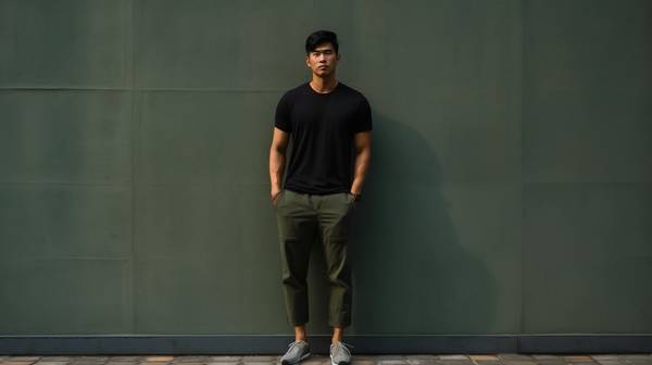 军绿色裤子配什么上衣，军绿色裤子与14种上衣色彩的百搭指南