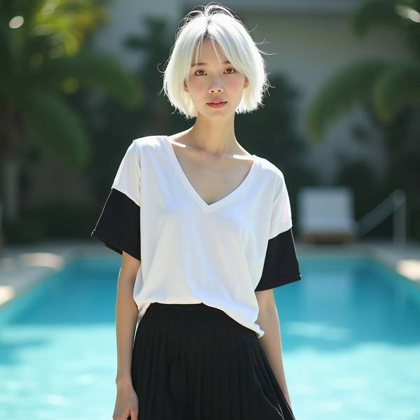 白鞋配什么颜色裤子，灰白搭配时尚密码｜白色球鞋选这5种裤子颜色最显高级