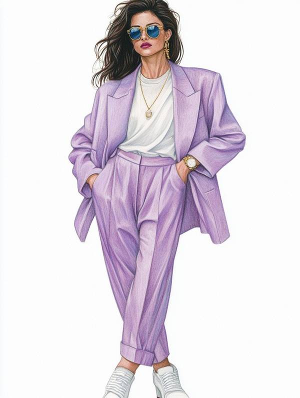 浅紫色配什么颜色好看，浅紫色搭配这些颜色绝美又高级时尚