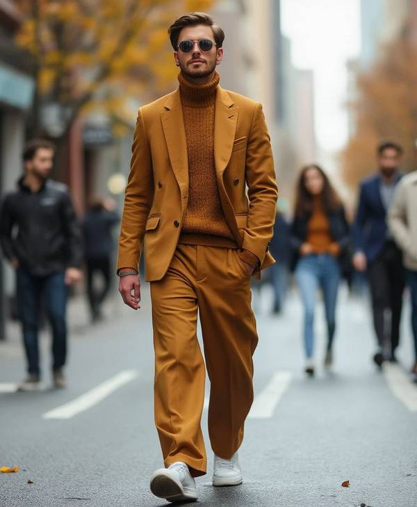 棕色鞋子配什么颜色裤子，棕色鞋万能配色指南：三色裤子搭出高级感