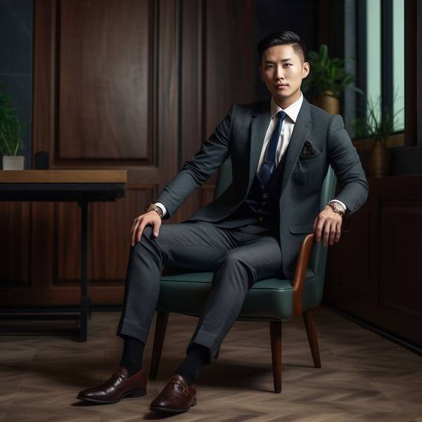 灰色西装配什么颜色鞋子，灰色西装与鞋履色彩搭配终极指南