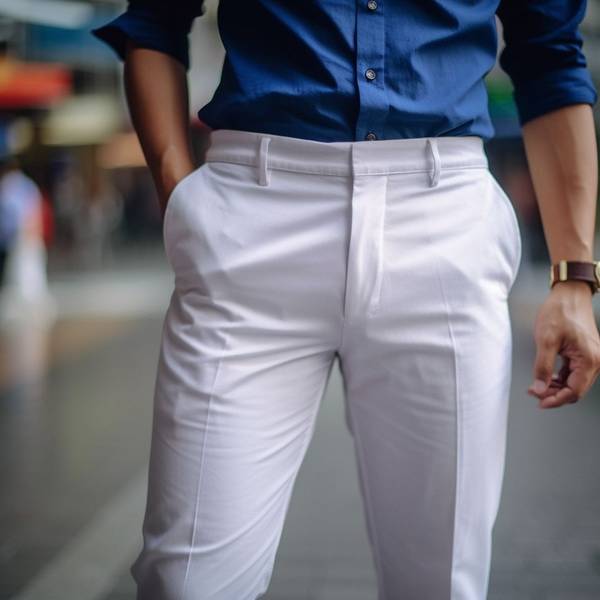 白色裤子配什么颜色的上衣，白色裤子与上衣色彩搭配的完整指南