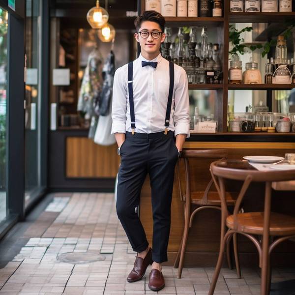 藏蓝色裤子配什么颜色上衣好看，藏蓝色裤子的时尚色彩搭配指南