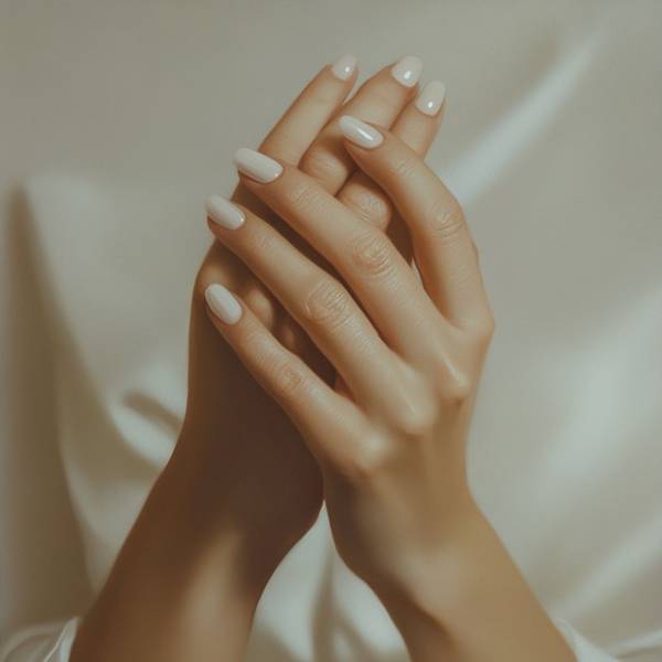 哪种颜色指甲油显手白，柔纱裸粉，白皙双手的隐形加分项