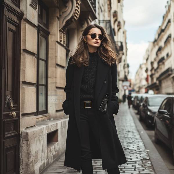 黑色衣服配什么颜色裤子，黑色系穿搭指南：匹配不同风格的颜色搭配技巧