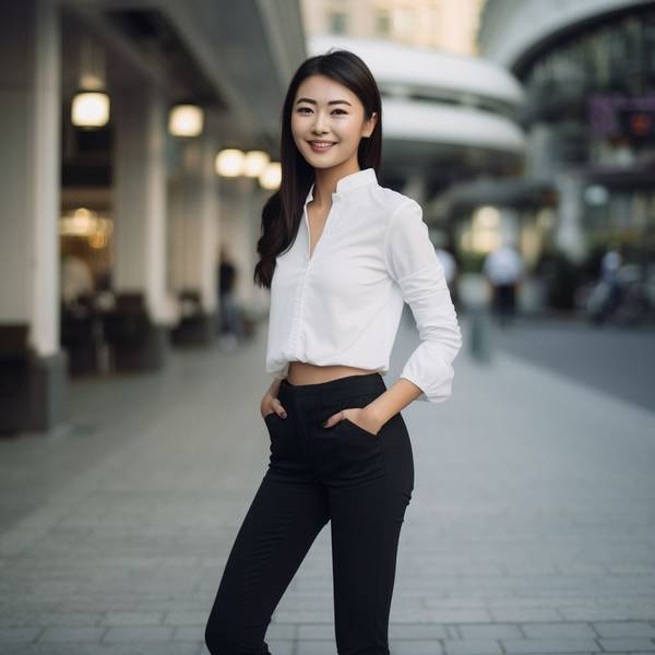 黑色的裤子配什么颜色的上衣,黑色裤子绝佳配色指南与上衣搭配全攻略