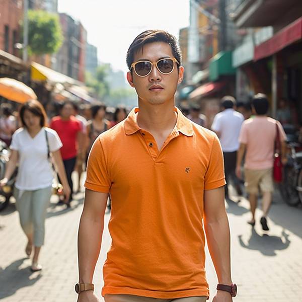 橙色上衣配什么颜色裤子好看，橙色上衣搭配指南：这4种配色公式让你秒变时髦精