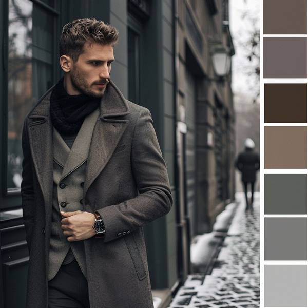 深色衣服有哪些颜色，魅力黑灰棕：探索深色衣橱的经典色彩密码