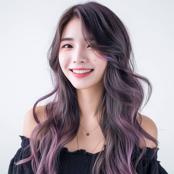 黑色头发挑染什么颜色好看，黑发挑染推荐：这5个显白高级色最吸睛