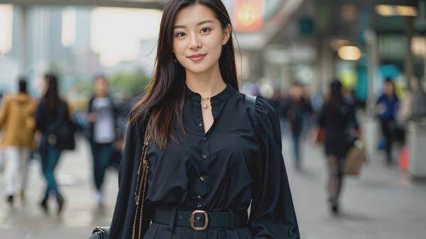 黑色上衣搭配什么颜色裤子好看，黑色上衣的最佳配色方案全解析