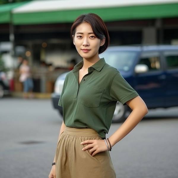 绿色上衣配什么裤子好看，25款神仙配色：绿上衣搭配攻略从基础到进阶