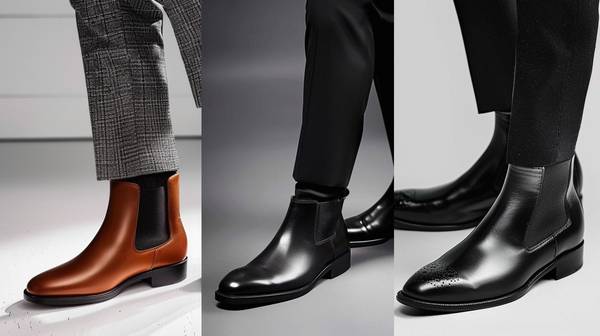 黑裤子配什么颜色的鞋，深色长裤搭配指南：五类鞋靴色彩提升穿搭格调