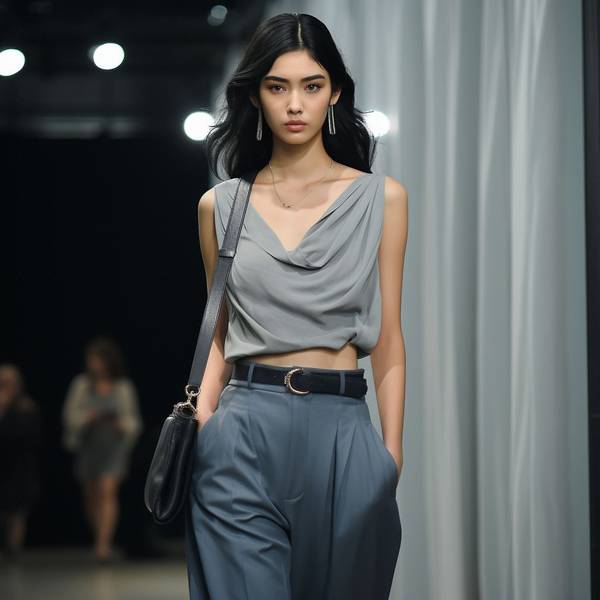 灰蓝色上衣配什么颜色裤子，灰蓝色上衣的十种高级感裤装配色指南