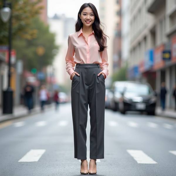 灰色裤子搭配什么颜色上衣,7种最耐看灰色裤装搭配方案,教你轻松驾驭上衣配色