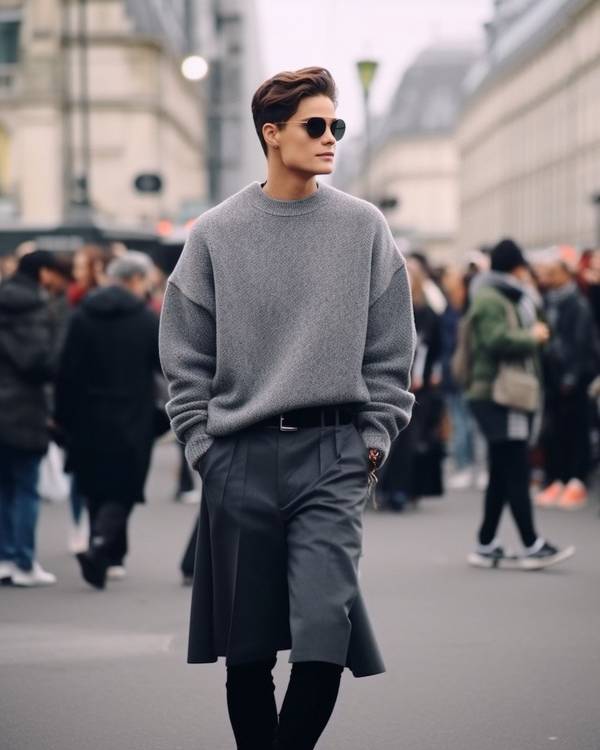 灰色裙子搭配什么颜色上衣，灰裙穿搭全攻略：8种绝佳配色方案提升气质