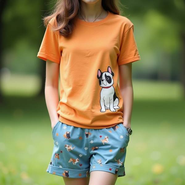 橘色短裤配什么颜色上衣，橙色短裤五彩搭配法则与黄金配色方案揭秘