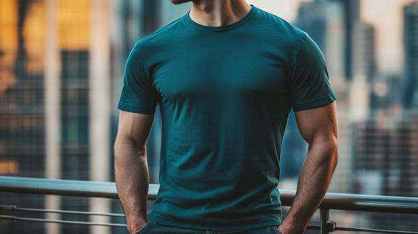 男生绿色t恤配什么裤子，夏季型男绿色T恤穿搭全攻略，这些裤子最吸睛百搭