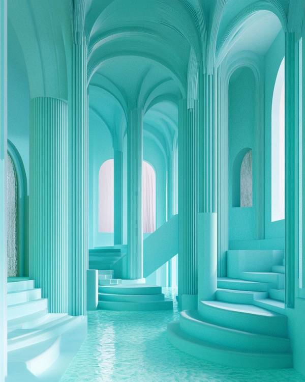 水瓶座的幸运色是什么颜色,水瓶座的幸运色彩是天空蓝与薄荷绿