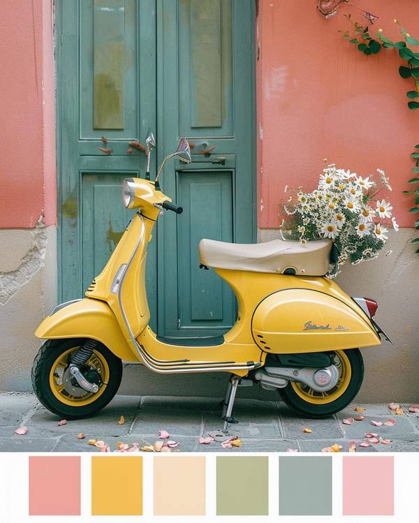 蓝绿色配什么颜色好看,蓝绿色与色彩搭配:25个绝美配色方案