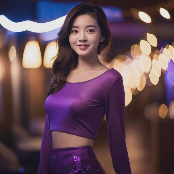 紫色裙子配什么颜色上衣，紫色上衣与这5种颜色搭配展现优雅魅力