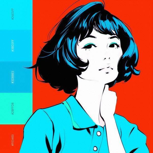 冷色系有哪些颜色，冷色系色谱大全：从靛青到冰蓝的完整指南