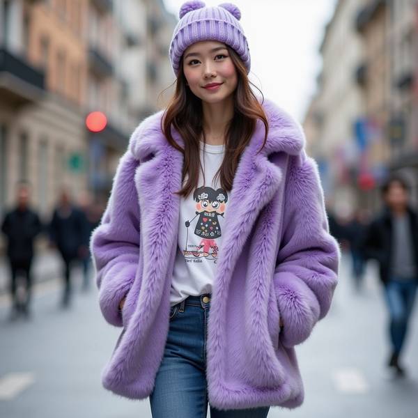 紫色裤子配什么颜色上衣好看,紫色裤子配色指南:这5种上衣颜色最时尚百搭