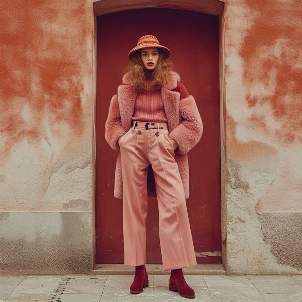 粉色搭配什么颜色好看，粉色与20种绝美配色方案，解锁高级感穿搭密码