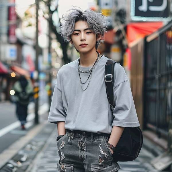 灰色t恤配什么颜色裤子，8款灰色T恤配色方案 轻松驾驭休闲与通勤风格