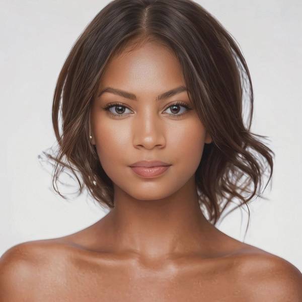 皮肤黑的人适合什么颜色的头发,深肤色的绝美发色指南与搭配法则