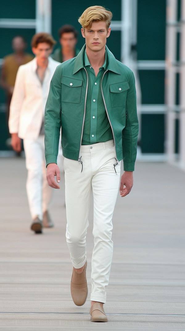 白色裤子配什么颜色鞋子，纯白裤装与六款鞋色的完美搭配